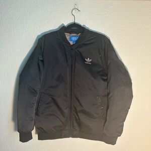 Adidas Bomber Jacket with Peanut Butter interior SIZE Medium Unisex
